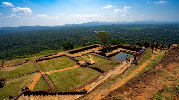 Top of the Sigiriya